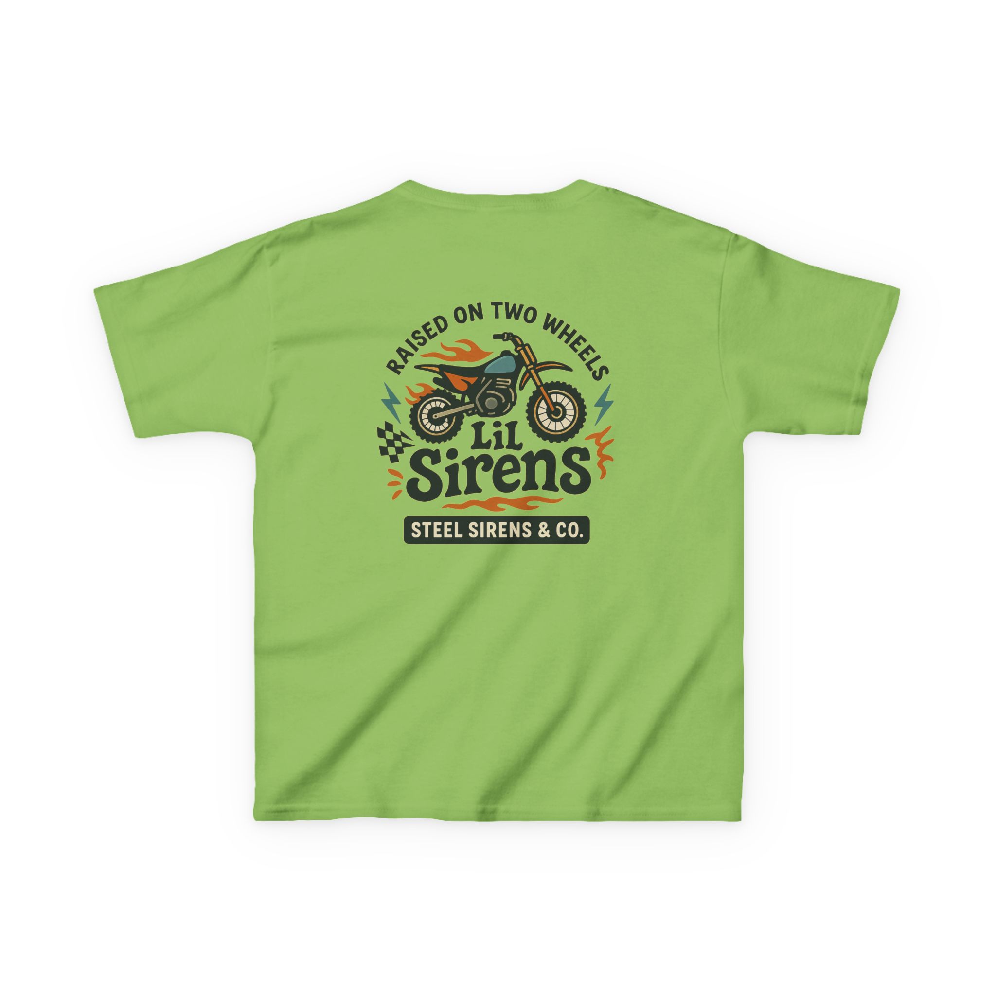 Raised on Two Wheels Youth Tee - Image 26