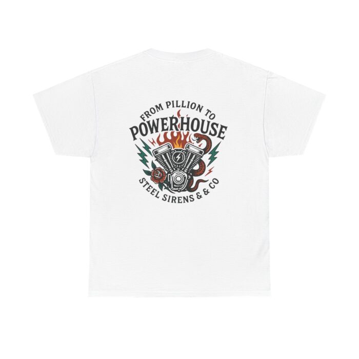Pillion to Powerhouse Tee - Image 10