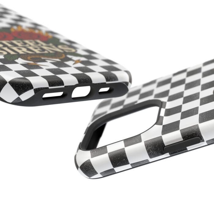 Checkered Flame Phone Case - Image 128