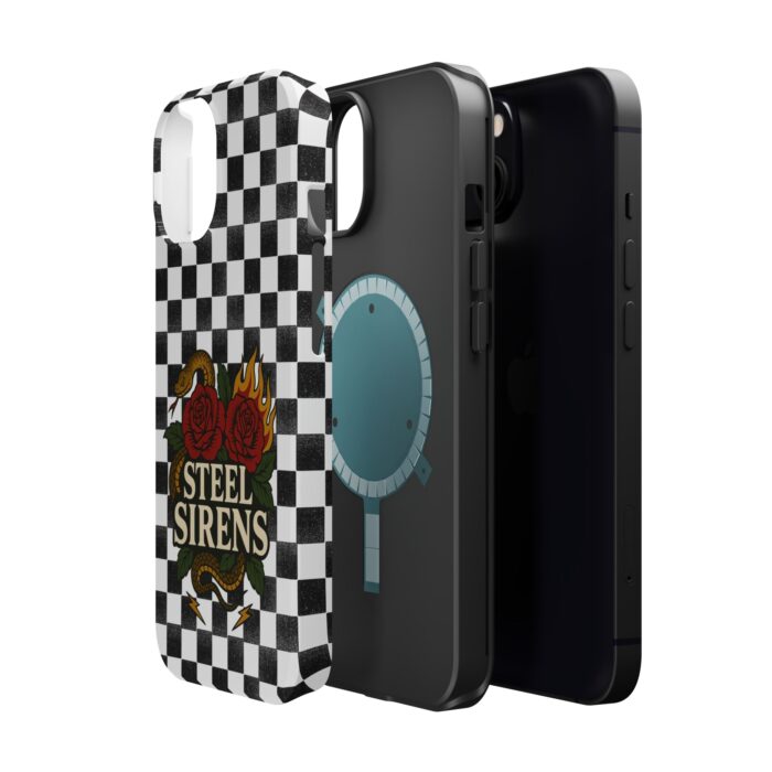 Checkered Flame Phone Case - Image 38