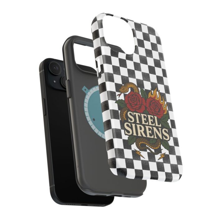 Checkered Flame Phone Case - Image 72
