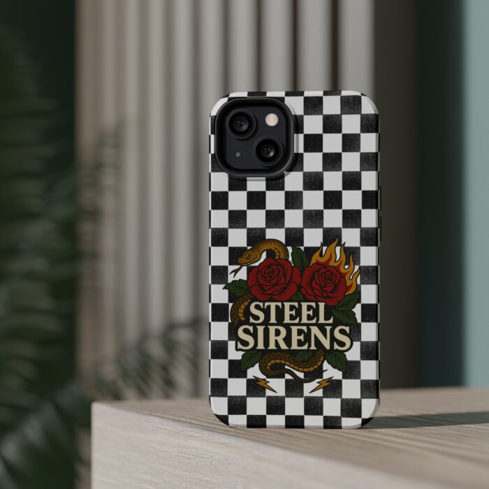 Checkered Flame Phone Case - Image 40