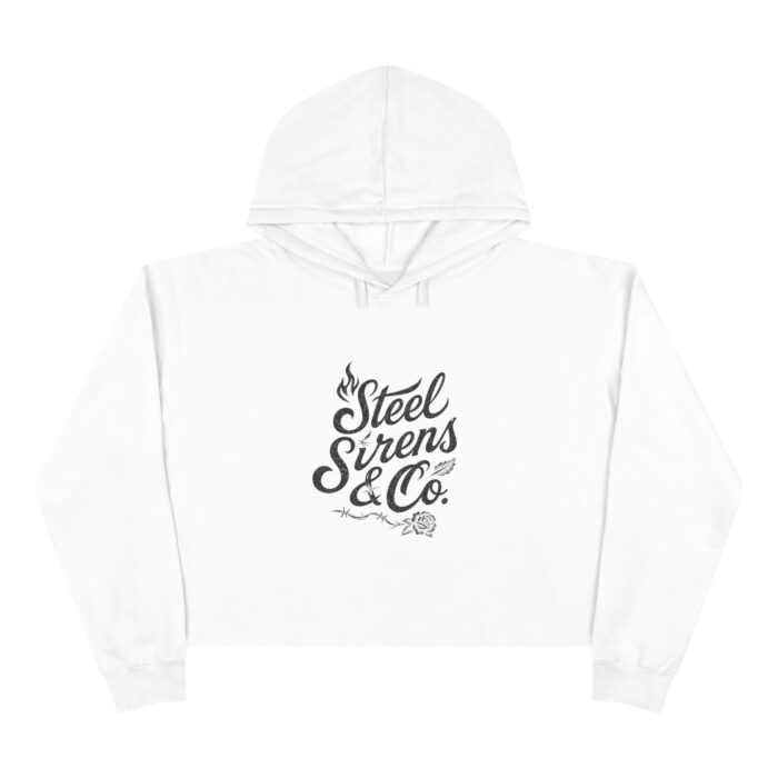 Burn & Bloom Crop Hoodie - Image 3