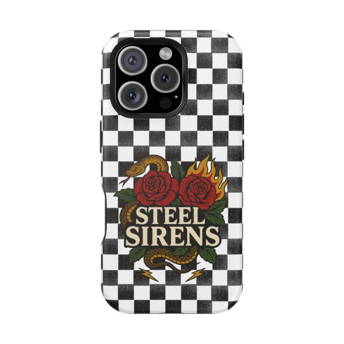 Checkered Flame Phone Case - Image 117