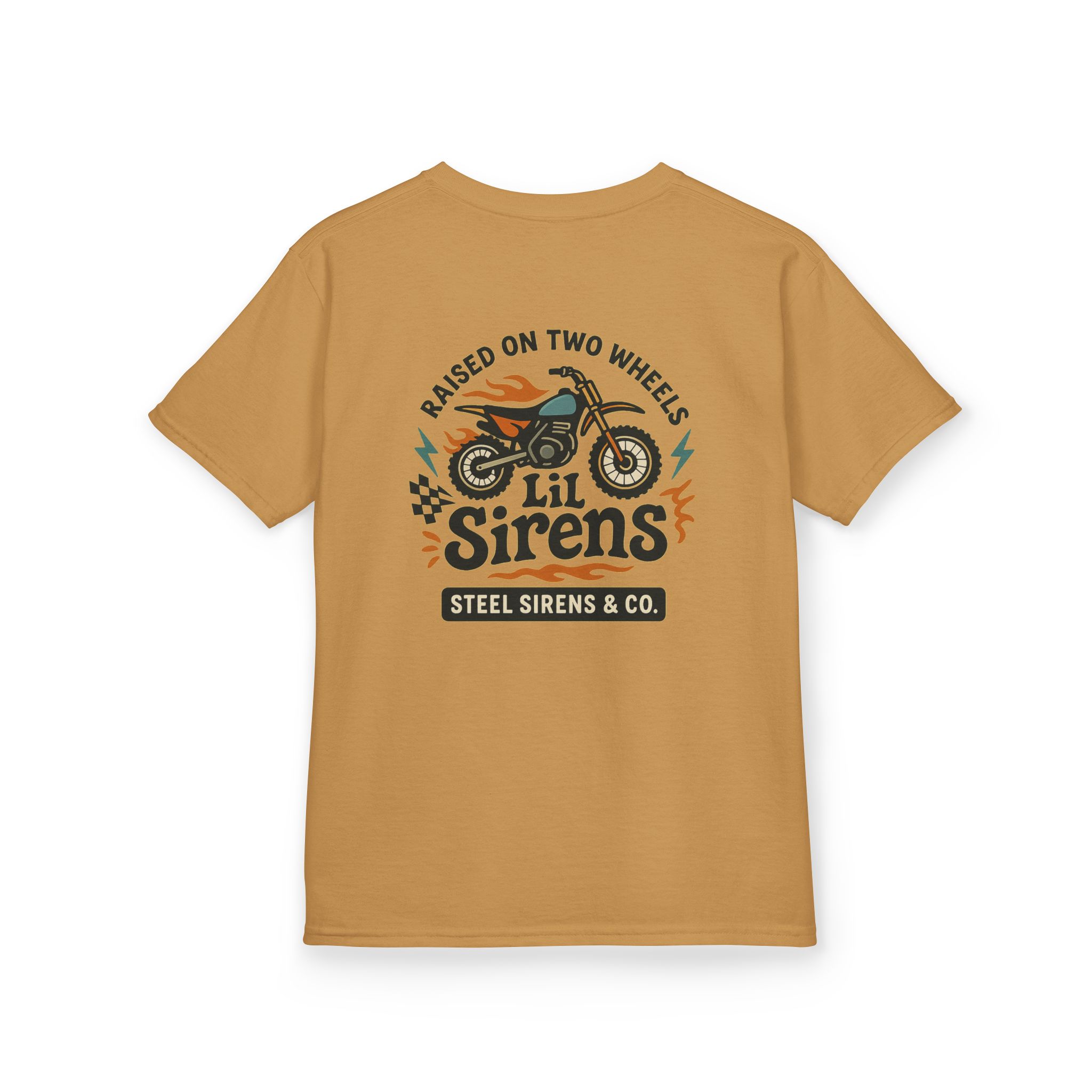 Raised on Two Wheels Youth Tee - Image 16