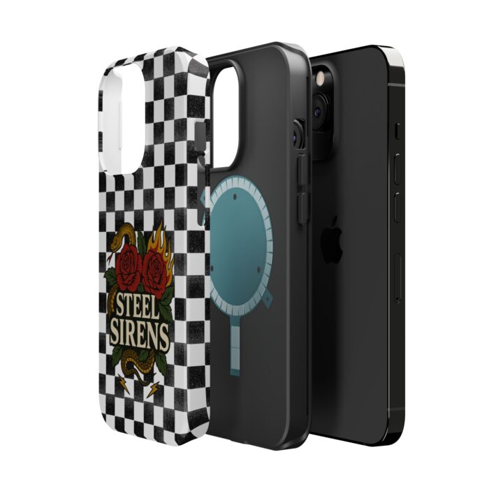 Checkered Flame Phone Case - Image 50