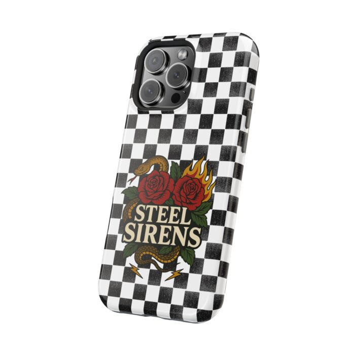 Checkered Flame Phone Case - Image 122