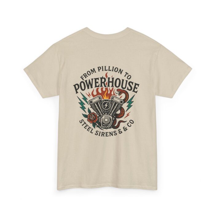 Pillion to Powerhouse Tee - Image 16