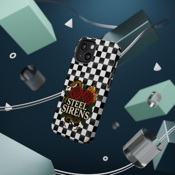 Checkered Flame Phone Case - Image 43
