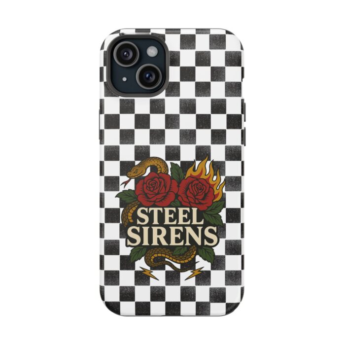 Checkered Flame Phone Case - Image 85