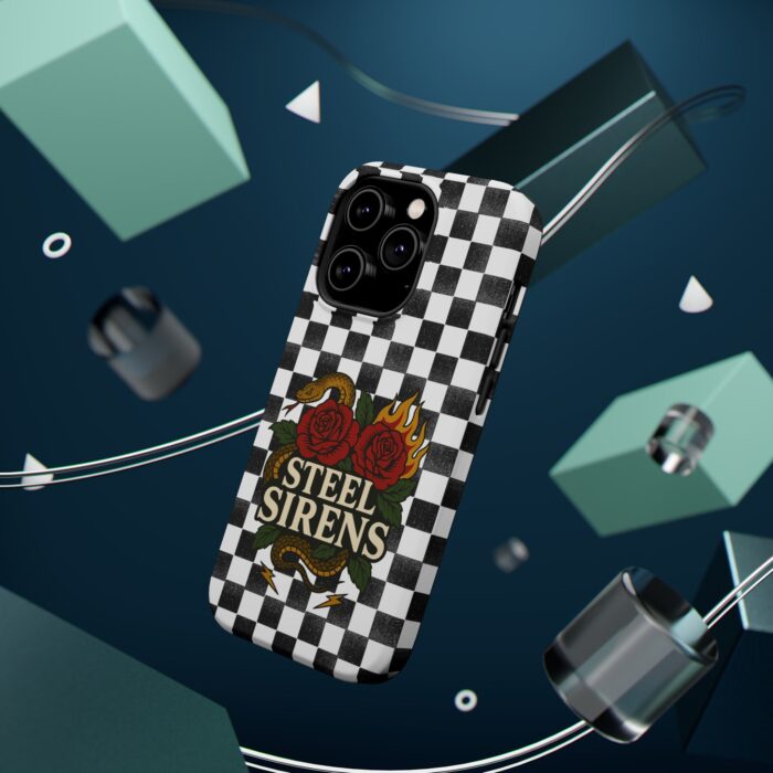 Checkered Flame Phone Case - Image 15