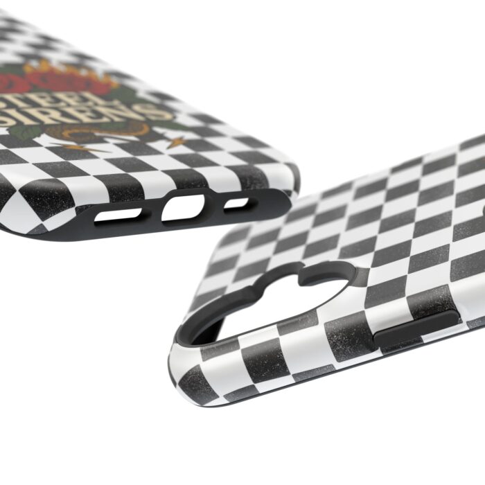 Checkered Flame Phone Case - Image 112