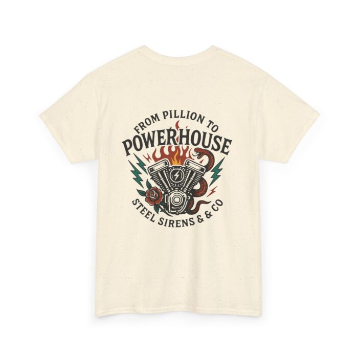 Pillion to Powerhouse Tee - Image 8