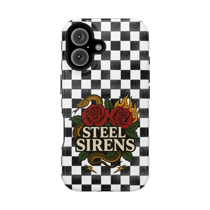 Checkered Flame Phone Case - Image 97