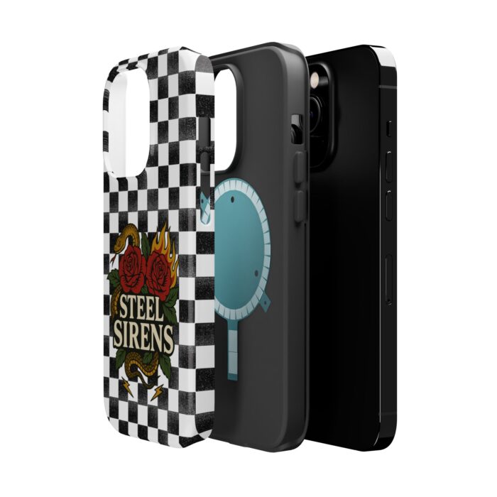 Checkered Flame Phone Case - Image 10