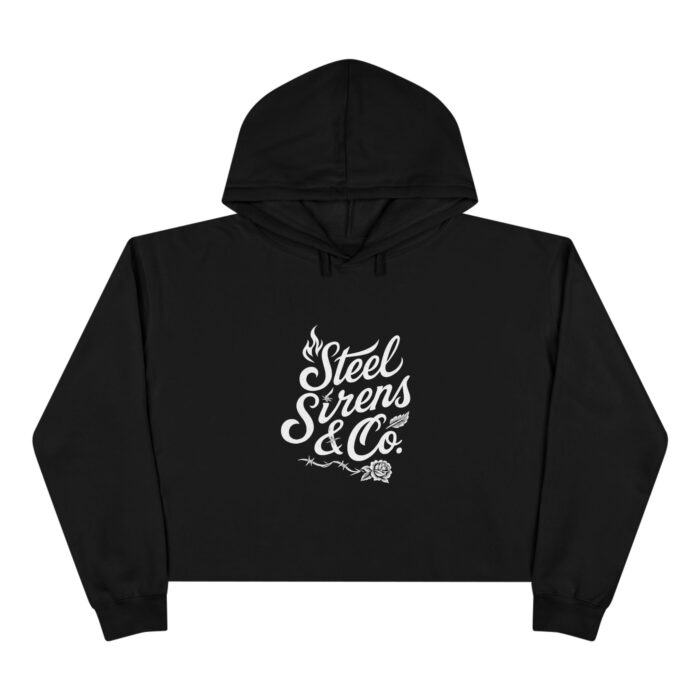 Burn & Bloom Crop Hoodie - Image 5