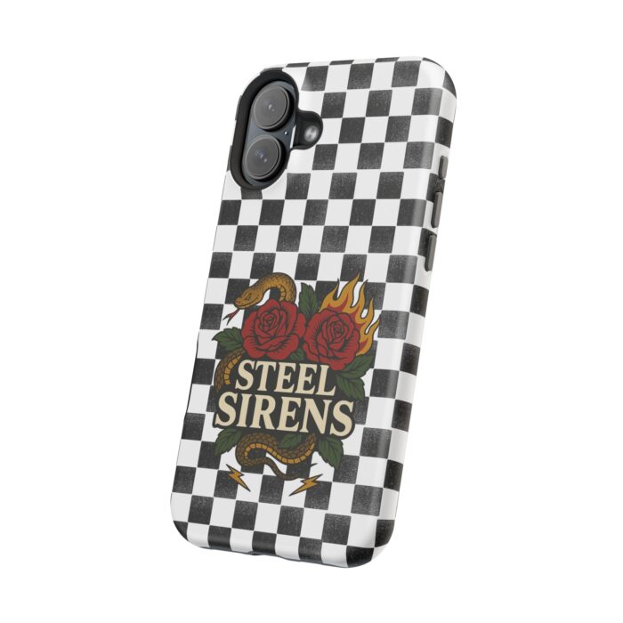 Checkered Flame Phone Case - Image 110