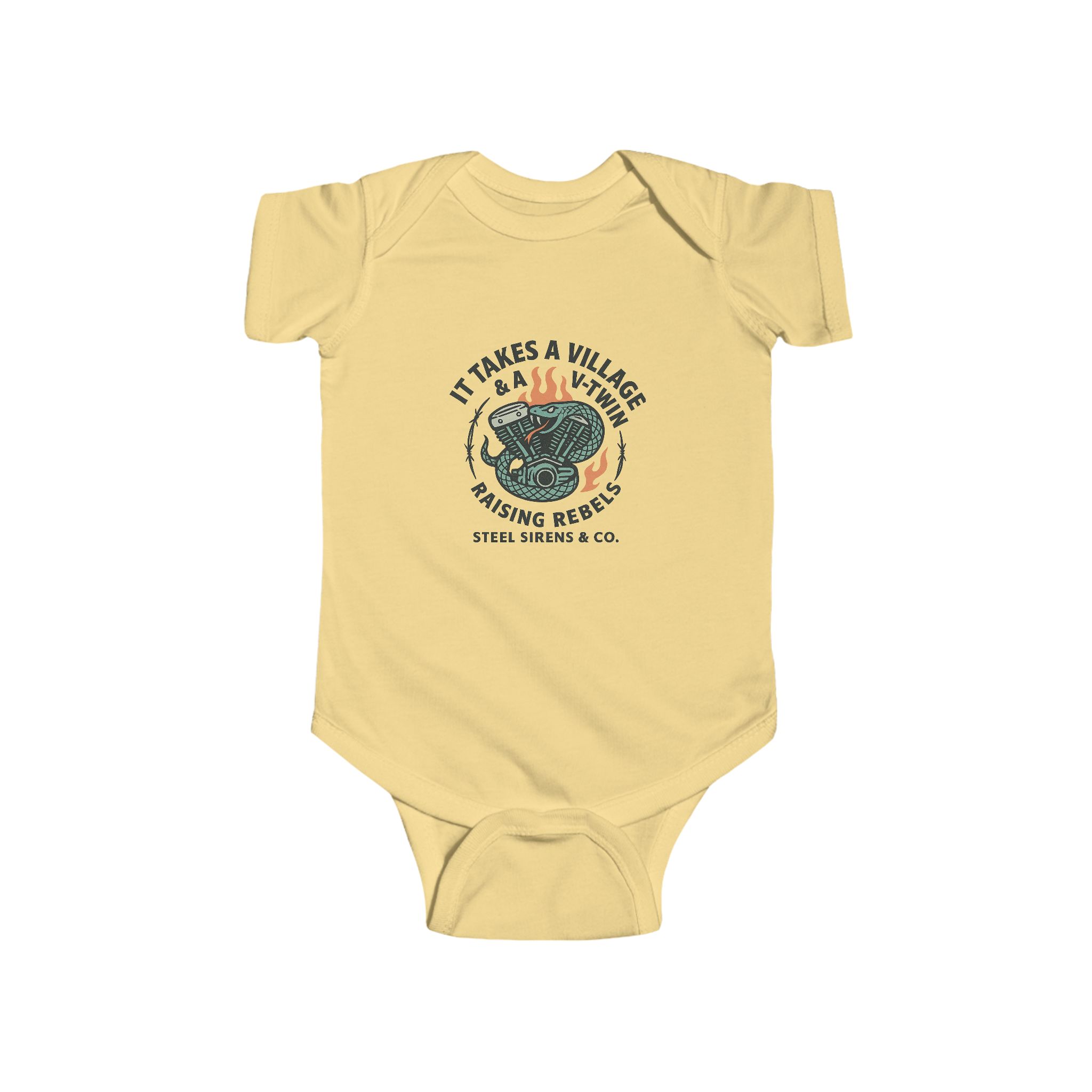Village & a V-Twin Rebel Onesie - Image 10