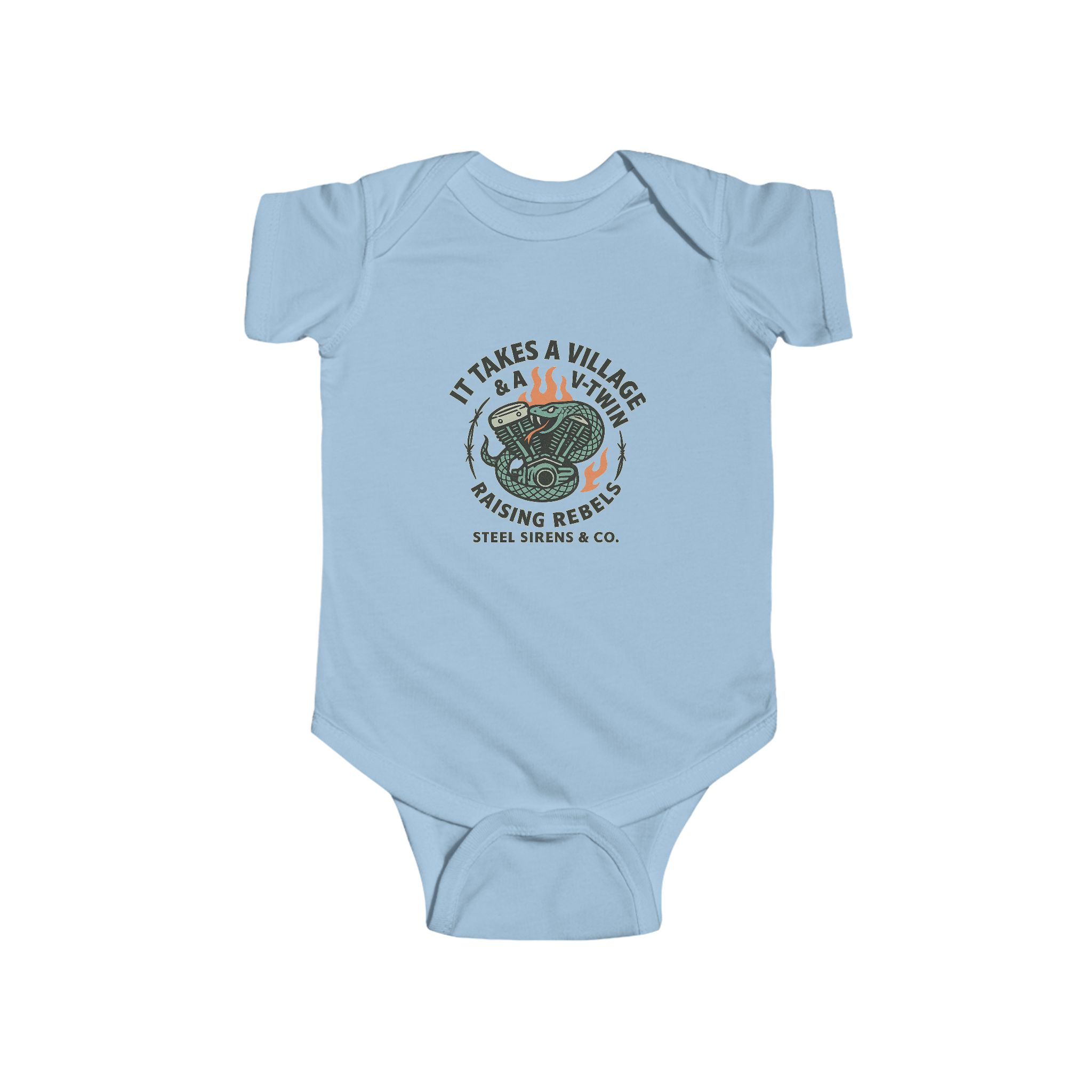 Village & a V-Twin Rebel Onesie - Image 13