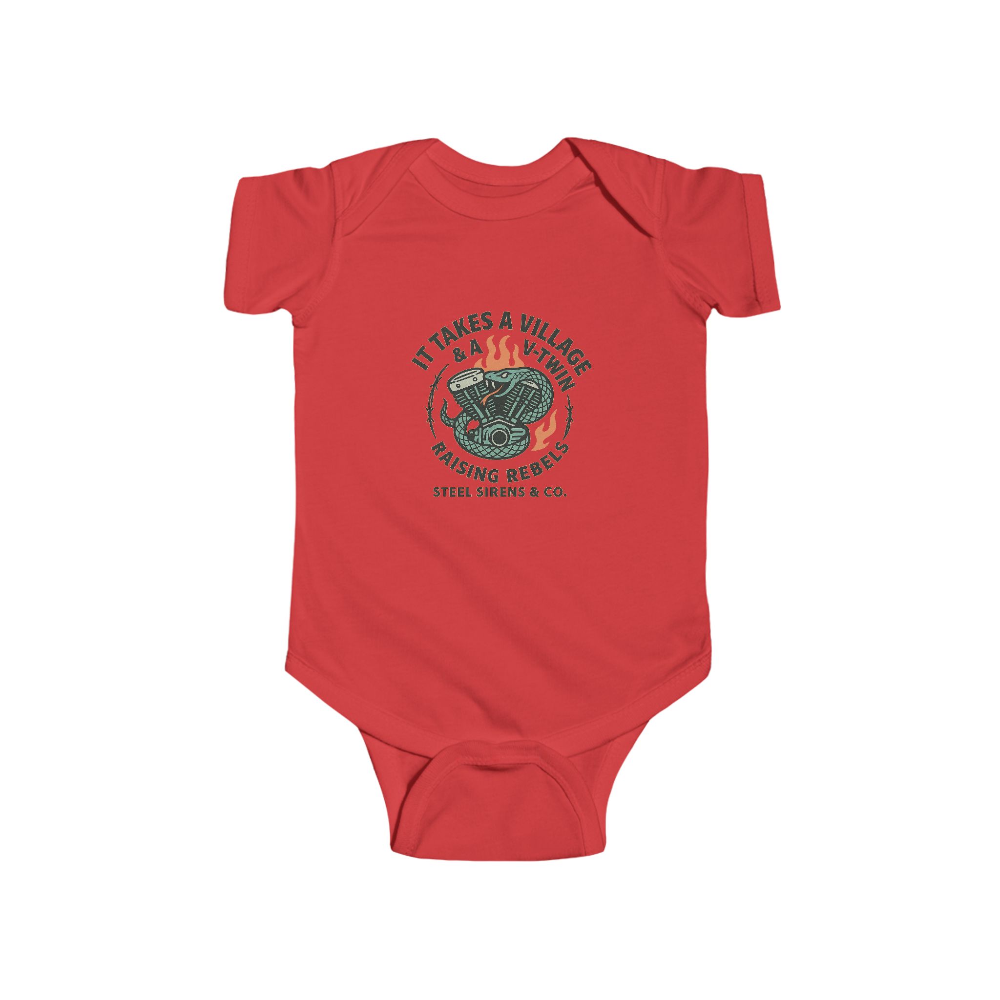 Village & a V-Twin Rebel Onesie - Image 22