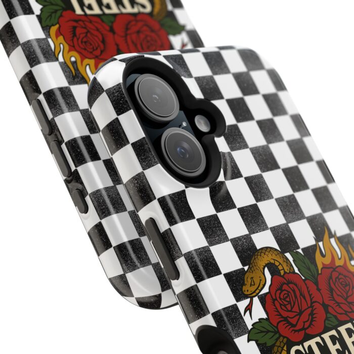 Checkered Flame Phone Case - Image 99