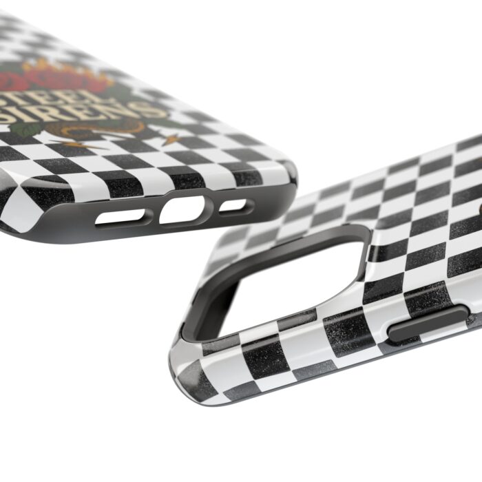 Checkered Flame Phone Case - Image 91