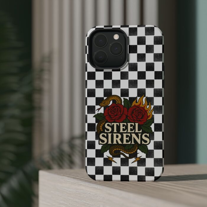 Checkered Flame Phone Case - Image 64