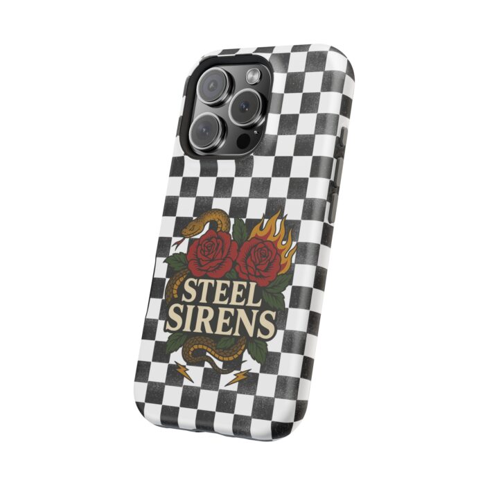 Checkered Flame Phone Case - Image 118