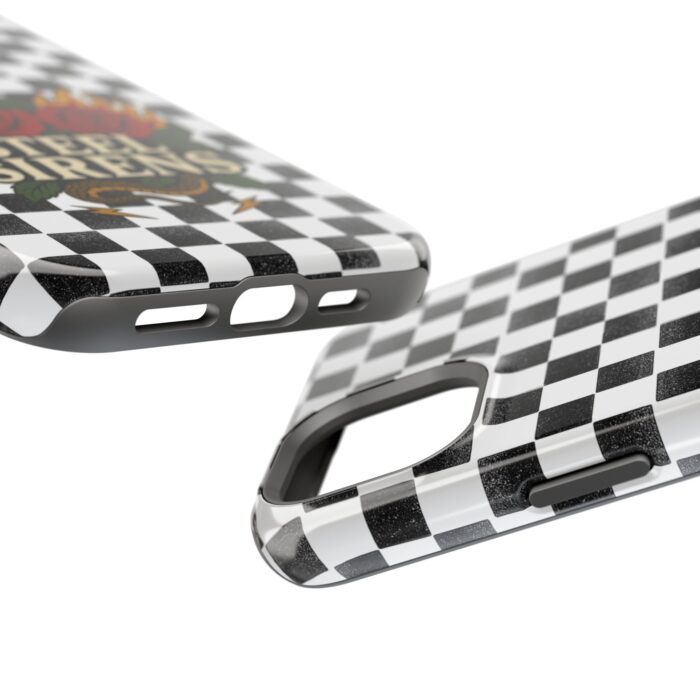 Checkered Flame Phone Case - Image 83
