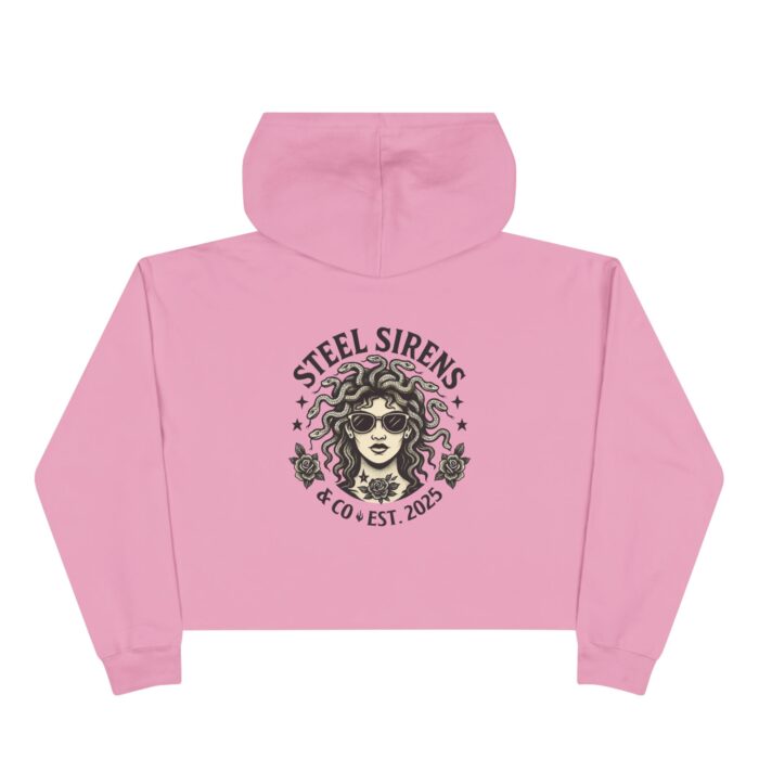 Classic Medusa Cropped Hoodie - Image 17