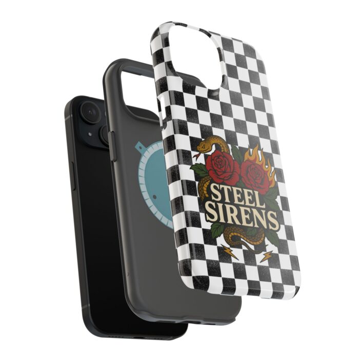 Checkered Flame Phone Case - Image 68