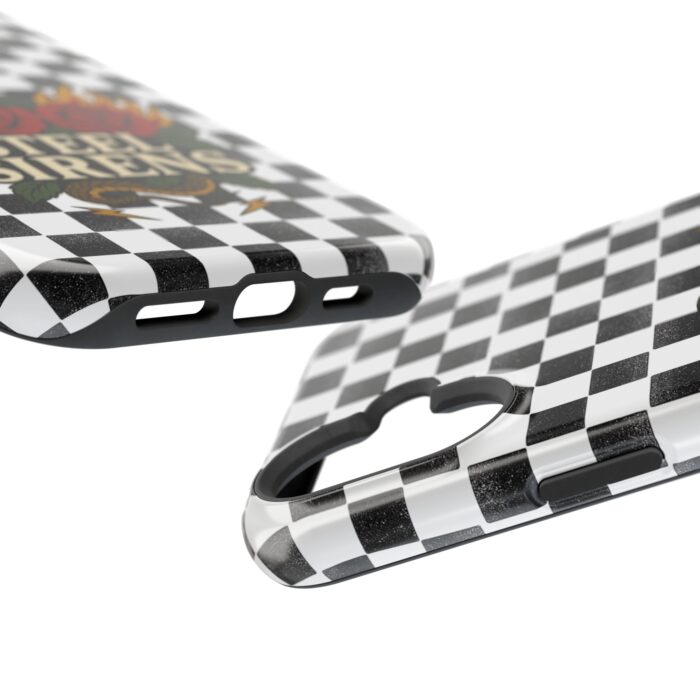 Checkered Flame Phone Case - Image 108