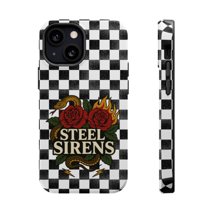 Checkered Flame Phone Case - Image 41