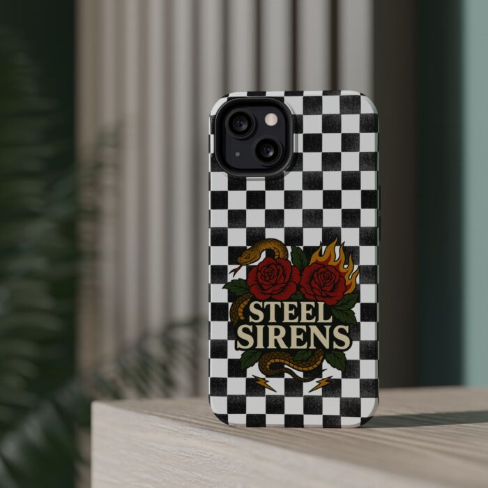 Checkered Flame Phone Case - Image 36