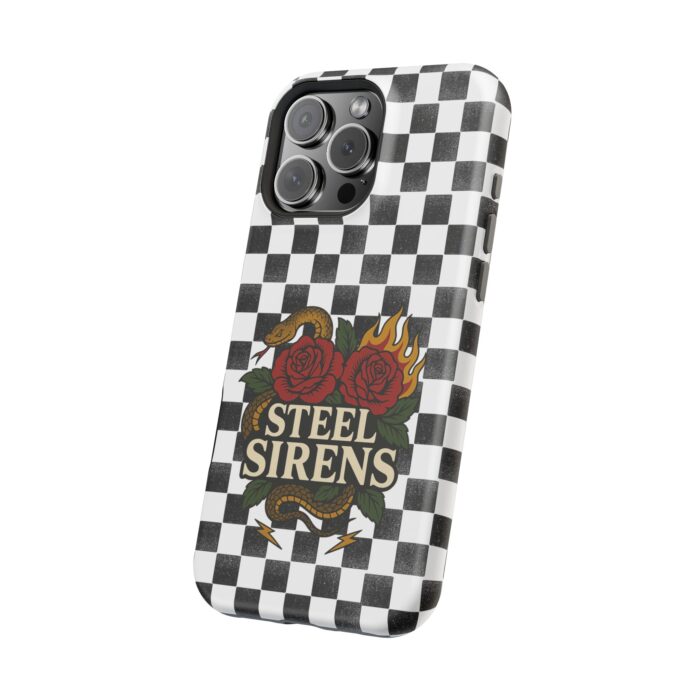 Checkered Flame Phone Case - Image 126