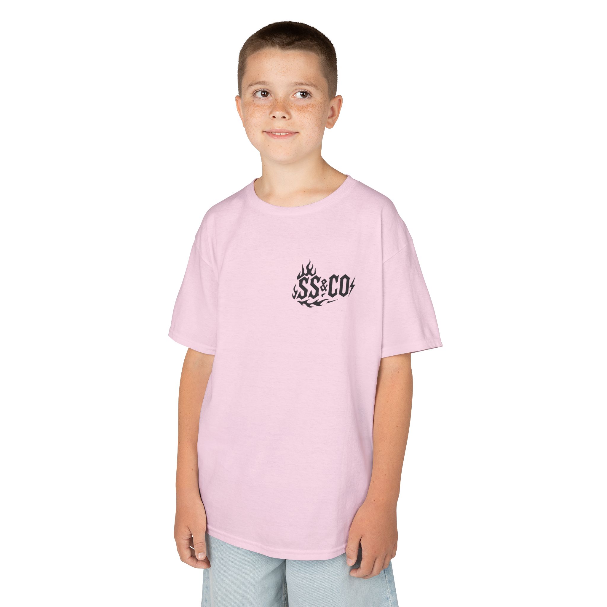 Raised on Two Wheels Youth Tee - Image 65