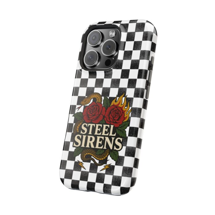 Checkered Flame Phone Case - Image 114