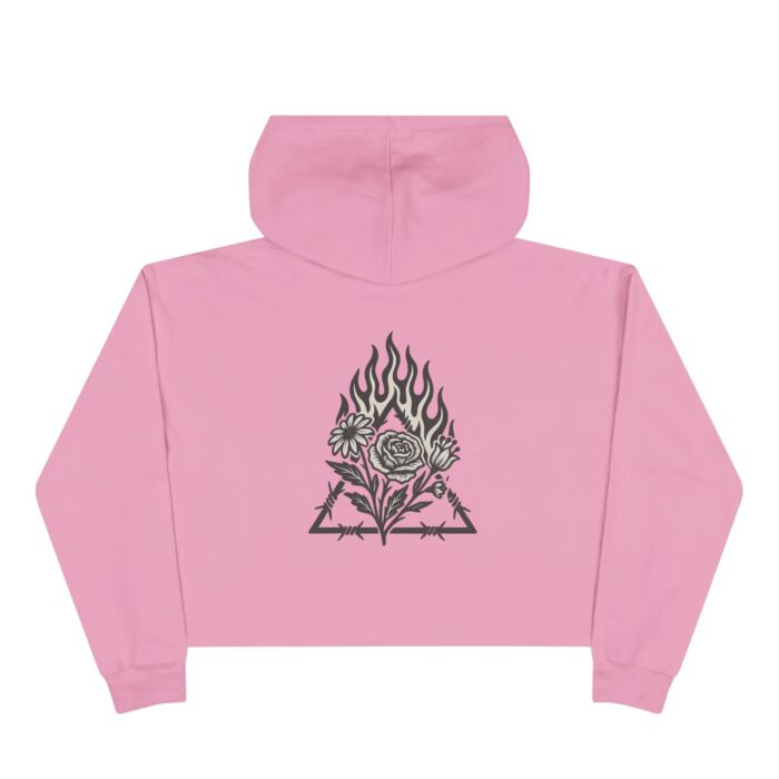 Burn & Bloom Crop Hoodie - Image 12