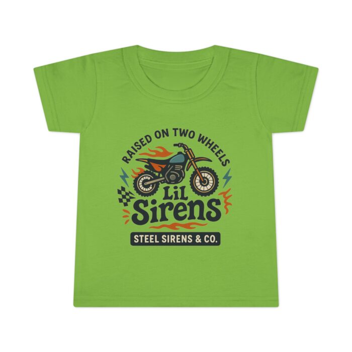 Raised on Two Wheels Toddler Tee - Image 7