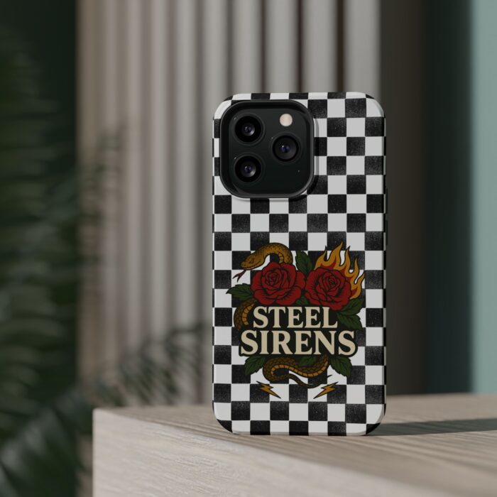 Checkered Flame Phone Case - Image 56