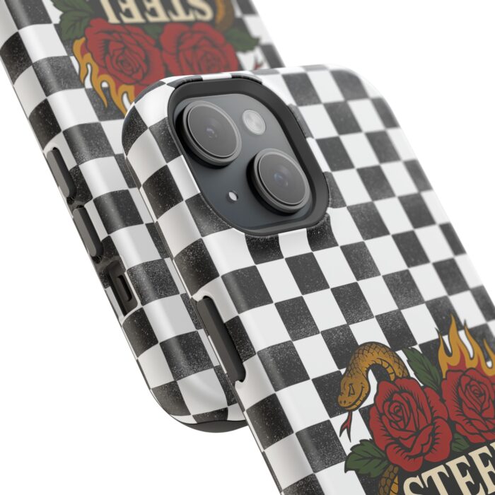 Checkered Flame Phone Case - Image 70