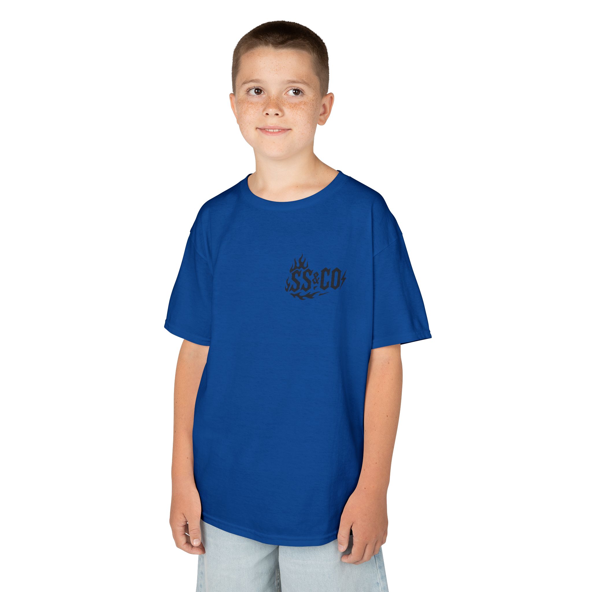 Raised on Two Wheels Youth Tee - Image 59