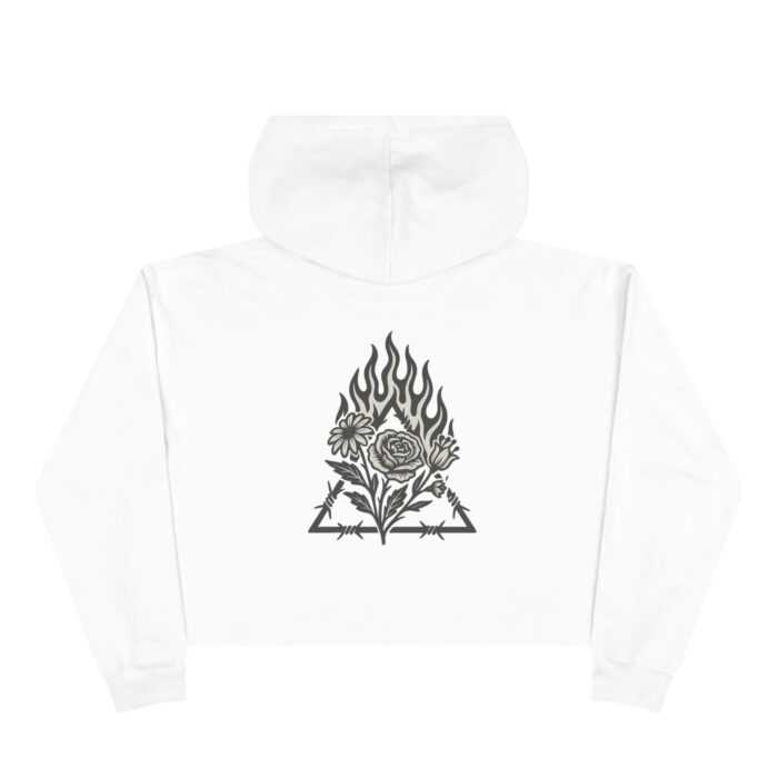 Burn & Bloom Crop Hoodie - Image 4