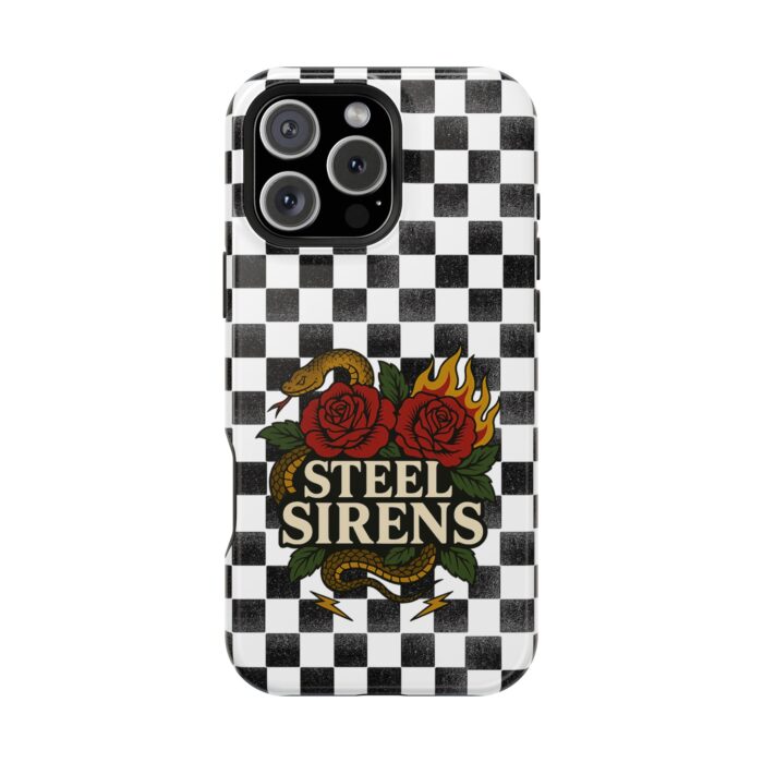 Checkered Flame Phone Case - Image 121
