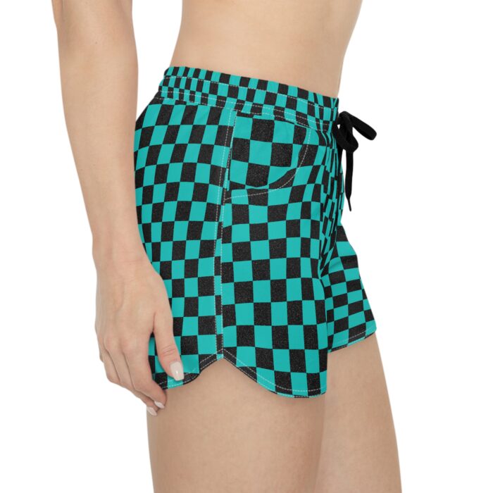 Moto Check Lounge Shorts - Image 4