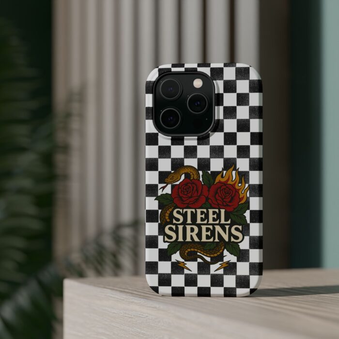 Checkered Flame Phone Case - Image 16