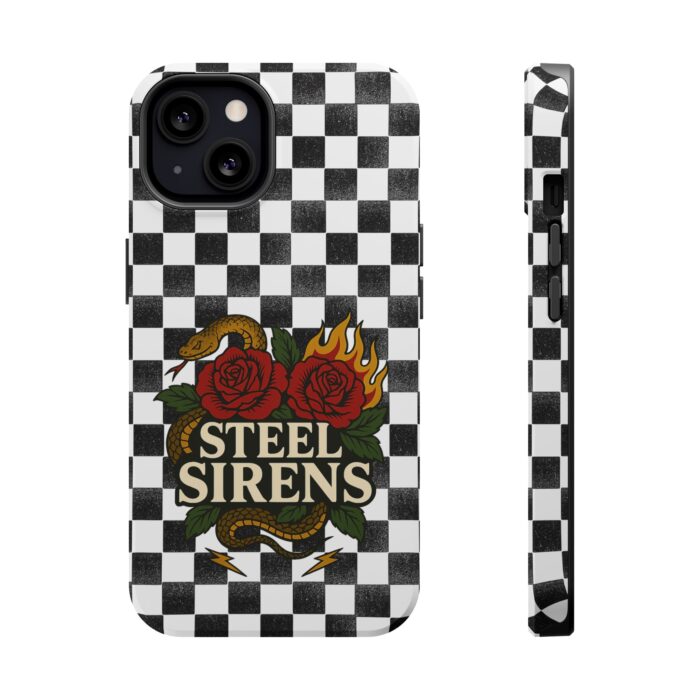 Checkered Flame Phone Case - Image 37