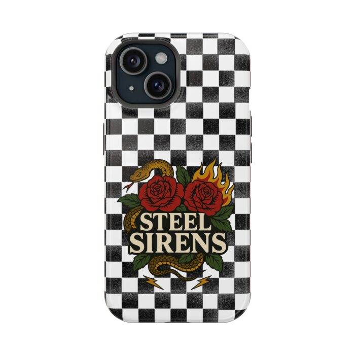 Checkered Flame Phone Case - Image 65