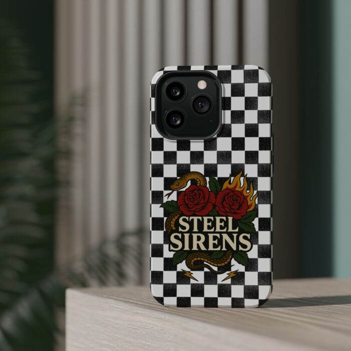 Checkered Flame Phone Case - Image 52