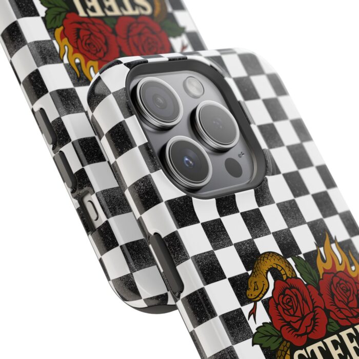 Checkered Flame Phone Case - Image 74